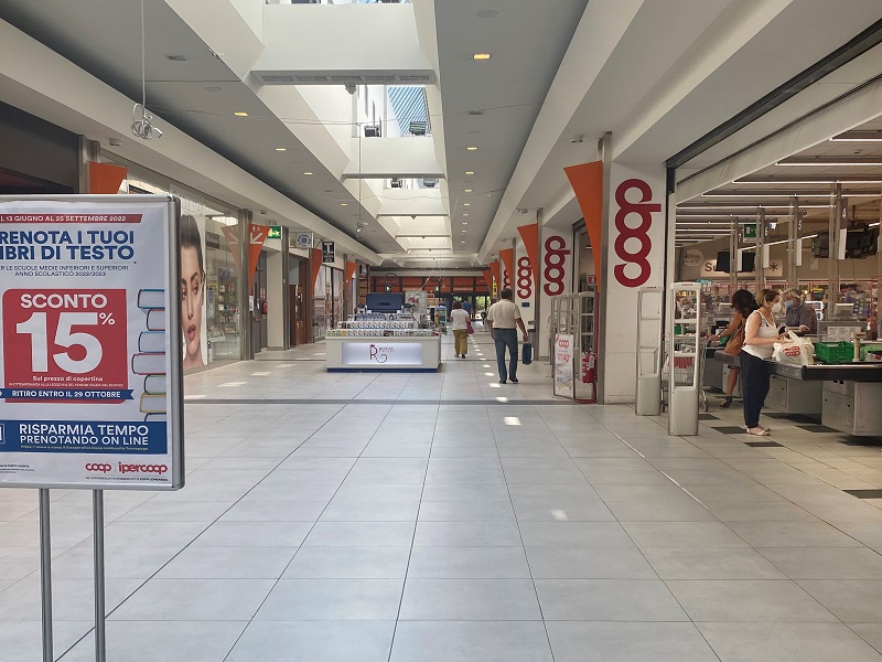 La nuova galleria del Centro commerciale Settimo La nuova galleria del Centro commerciale Settimo